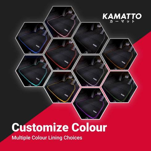 Kamatto Classic Subaru Impreza GK Sedan (2017-2024) Car Floor Mat and Carpet